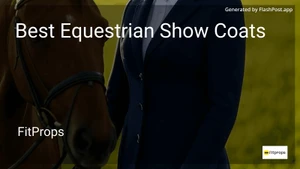 9 Best Equestrian Show Coats in 2025 image