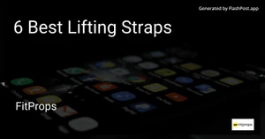6 Best Lifting Straps in 2025 image