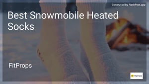 8 Best Snowmobile Heated Socks in 2026 image