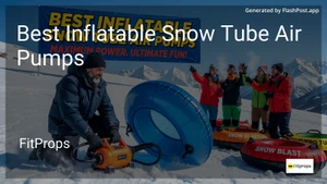 10 Best Inflatable Snow Tube Air Pumps in 2026 image
