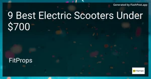 9 Best Electric Scooters Under $700 in 2025 image