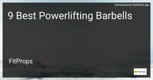 9 Best Powerlifting Barbells in 2025 image