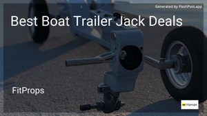 7 Best Boat Trailer Jack Deals in 2026 image