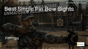 0 Best Single Pin Bow Sights in 2026 image