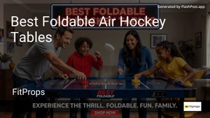 6 Best Foldable Air Hockey Tables in 2026 image