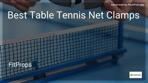 8 Best Table Tennis Net Clamps in 2025 image