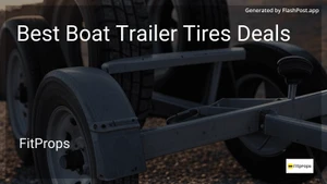 7 Best Boat Trailer Tires Deals in 2026 image