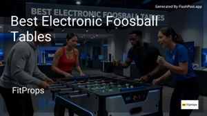 8 Best Electronic Foosball Tables in 2026 image