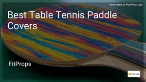 6 Best Table Tennis Paddle Covers in 2025 image