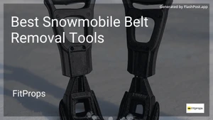 9 Best Snowmobile Belt Removal Tools in 2026 image