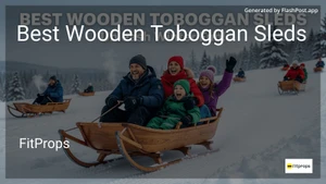 10 Best Wooden Toboggan Sleds in 2026 image