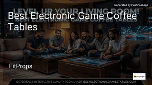 9 Best Electronic Game Coffee Tables in 2026 image