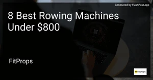 8 Best Rowing Machines Under $800 in 2025 image