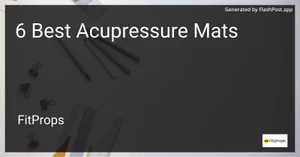 6 Best Acupressure Mats in 2025 image
