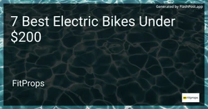 7 Best Electric Bikes Under $200 in 2025 image