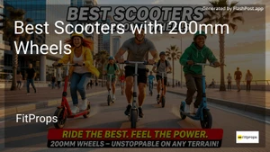 7 Best Scooters with 200mm Wheels in 2026 image