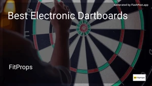 8 Best Electronic Dartboards in 2025 image