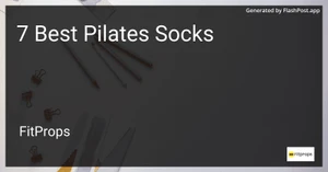 7 Best Pilates Socks in 2025 image