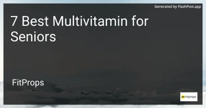 7 Best Multivitamin for Seniors in 2025 image