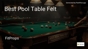 8 Best Pool Table Felt in 2026 image