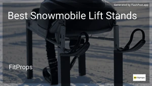 6 Best Snowmobile Lift Stands in 2026 image