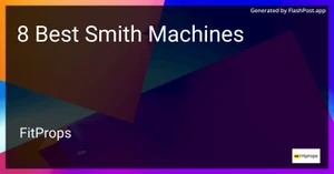 8 Best Smith Machines in 2025 image