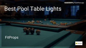 8 Best Pool Table Lights in 2025 image