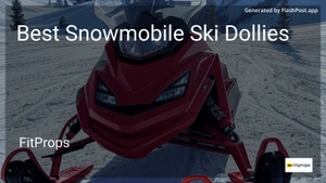 8 Best Snowmobile Ski Dollies in 2026 image