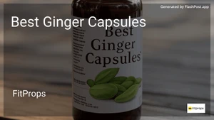 8 Best Ginger Capsules in 2026 image