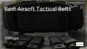6 Best Airsoft Tactical Belts in 2026 image
