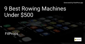 9 Best Rowing Machines Under $500 in 2025 image