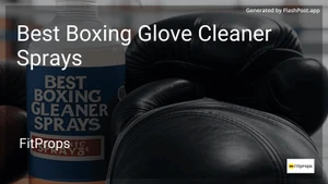 10 Best Boxing Glove Cleaner Sprays in 2026 image