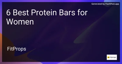 6 Best Protein Bars for Women in 2026