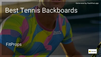 10 Best Tennis Backboards in 2026