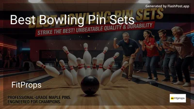 6 Best Bowling Pin Sets in 2026