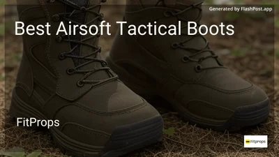 8 Best Airsoft Tactical Boots in 2026