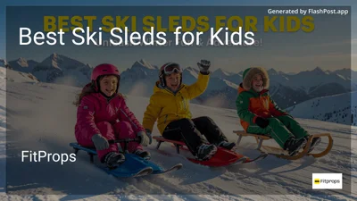 5 Best Ski Sleds for Kids in 2026