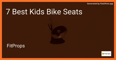 7 Best Kids Bike Seats in 2026