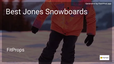 9 Best Jones Snowboards in 2026