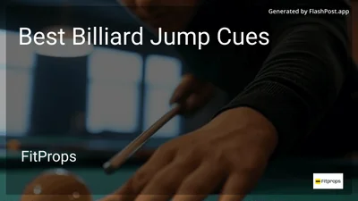 7 Best Billiard Jump Cues in 2026