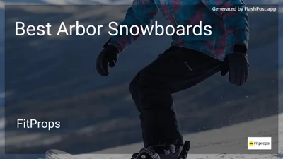 10 Best Arbor Snowboards in 2026