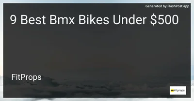 9 Best Bmx Bikes Under $500 in 2026