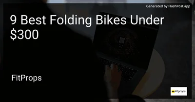 9 Best Folding Bikes Under $300 in 2026