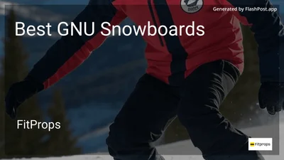 9 Best GNU Snowboards in 2026