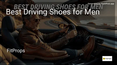 5 Best Driving Shoes for Men in 2026