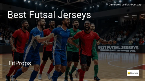 3 Best Futsal Jerseys in 2026 image