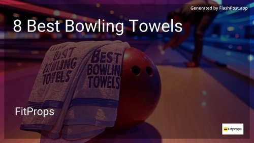 8 Best Bowling Towels in 2025 preview