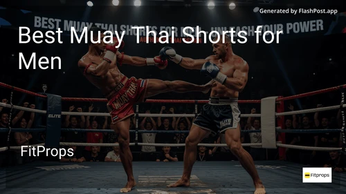 8 Best Muay Thai Shorts for Men in 2026 image