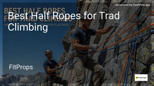 7 Best Half Ropes for Trad Climbing in 2026 image