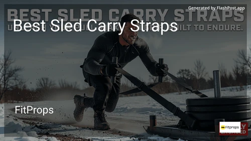 9 Best Sled Carry Straps in 2026 image